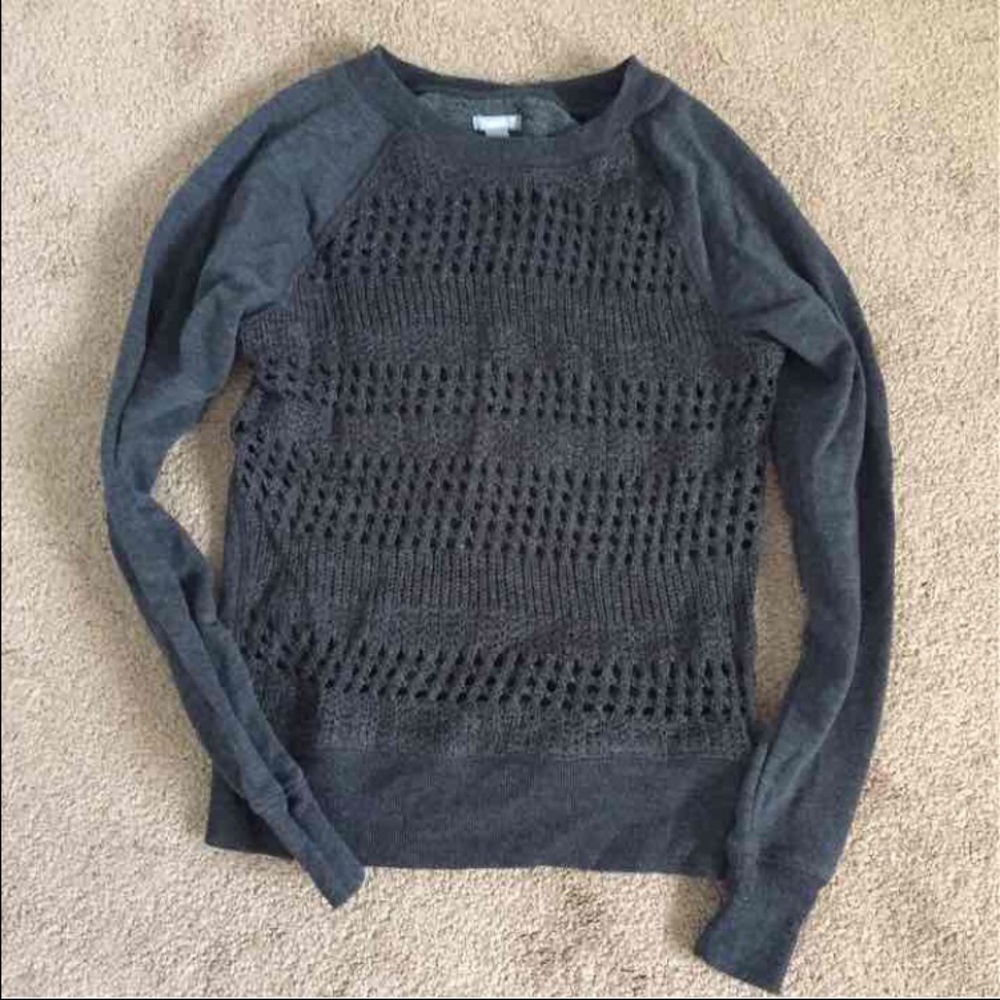 Aerie gray sweater